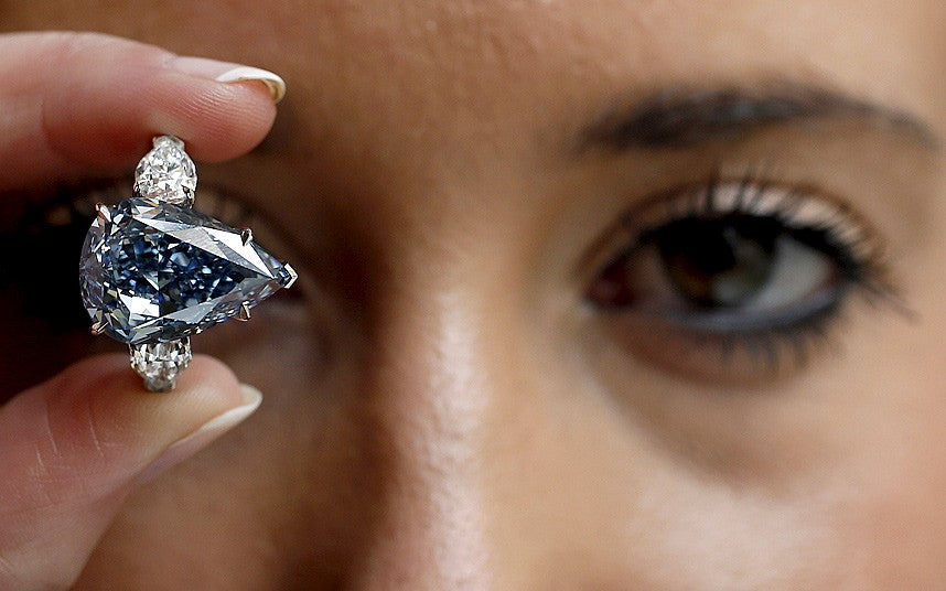 Christie's to Auction Dazzling Blue Diamond