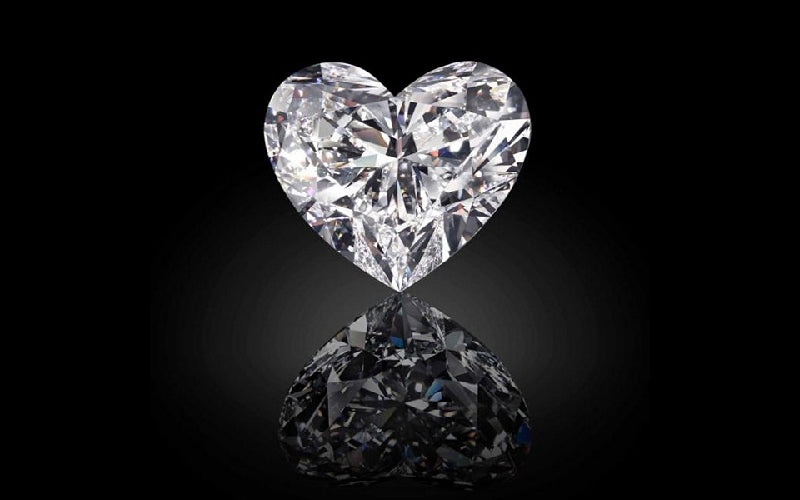 This is the Largest D Flawless Heart-Shaped Diamond in the World