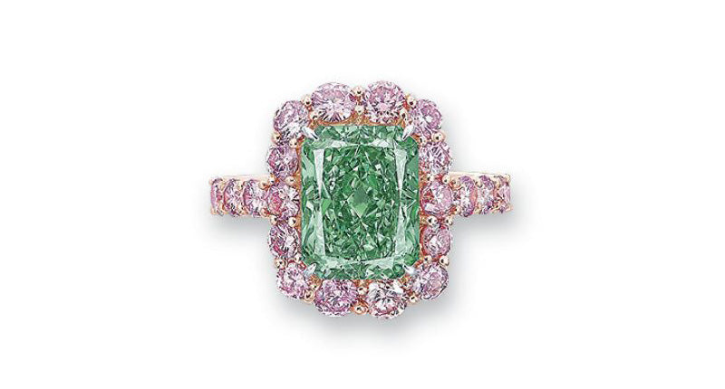 The “Aurora Green”, a Unique Fancy Vivid Green Diamond
