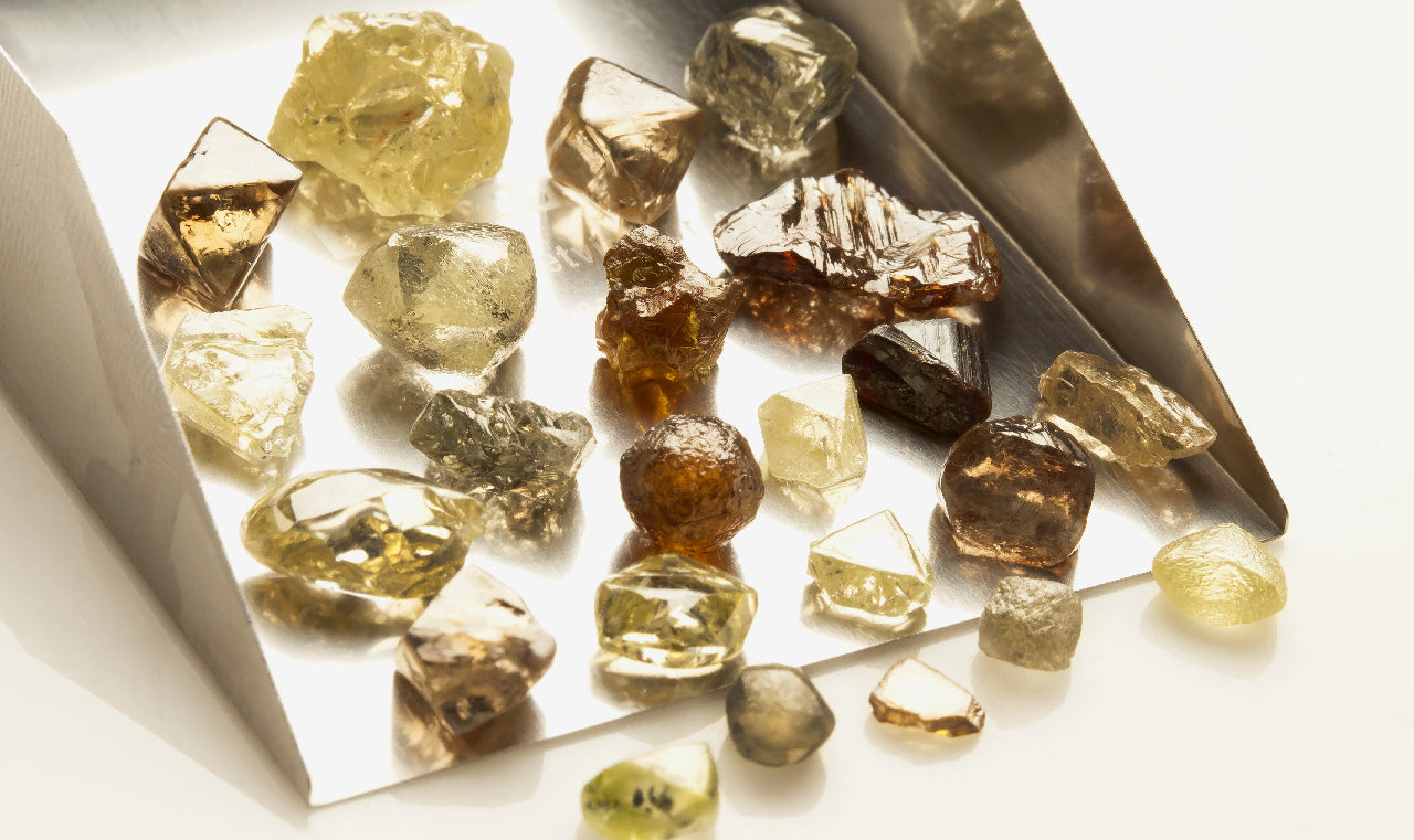 The Various Shapes of Rough Diamonds