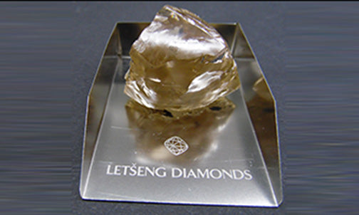 A 357-carat Light Brown Diamond Recovered at Letšeng Mine