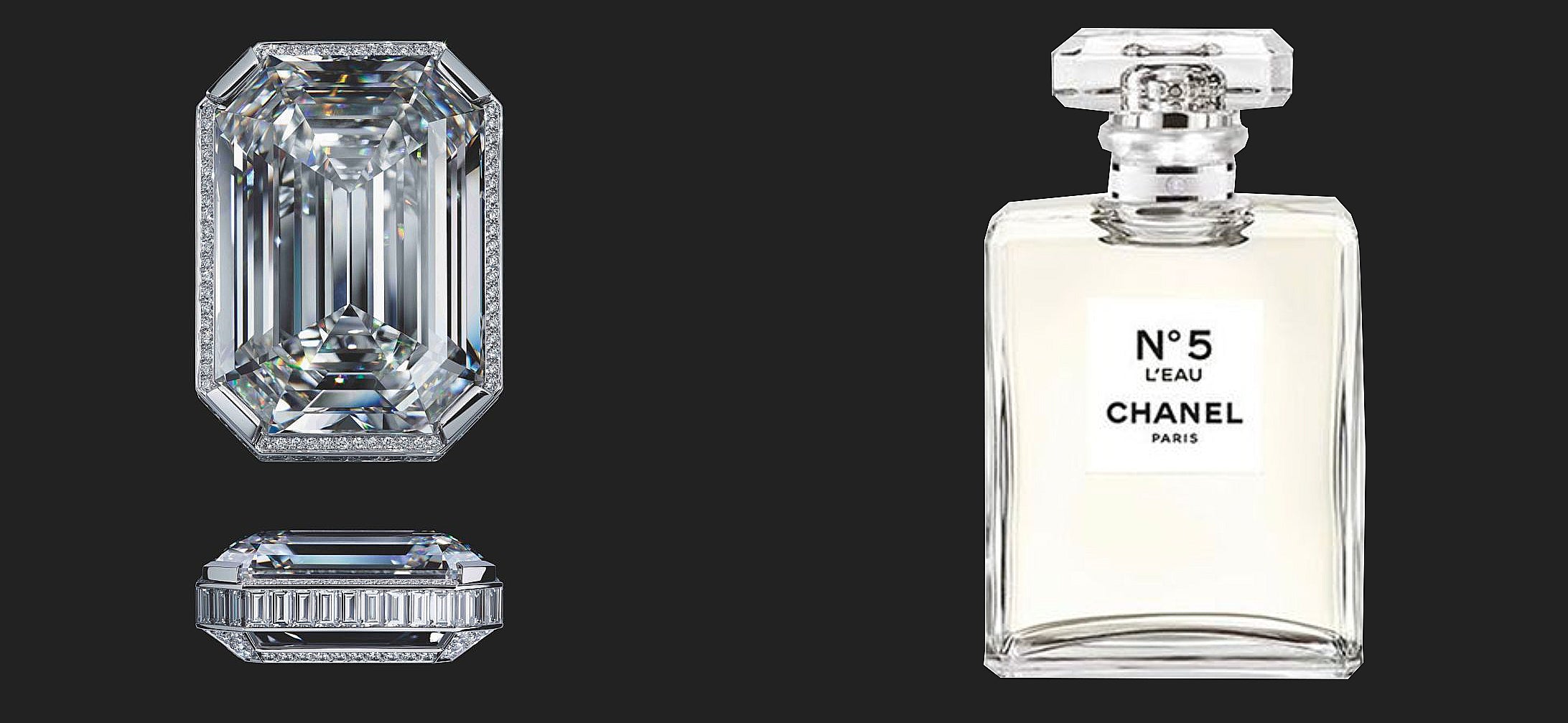 55.55 Carat Diamond Necklace Celebrates 100 Years of Chanel No5 Perfum