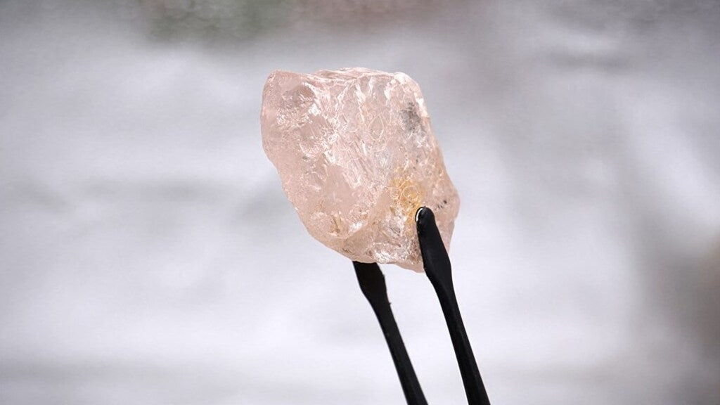 170 Carat Pink Diamond Recovered in Lulo Mine