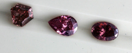 Purple pink diamonds