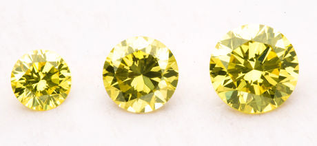 3 Yellow diamonds