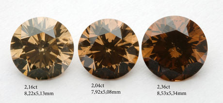 Brown diamonds