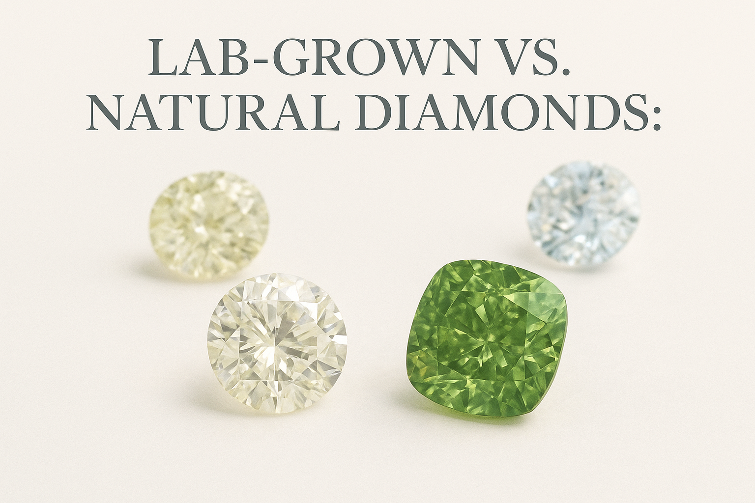 Lab-Grown vs. Natural Diamonds: What You Need to Know in 2025