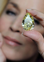 Rare Large Yellow Diamond Goes On Display