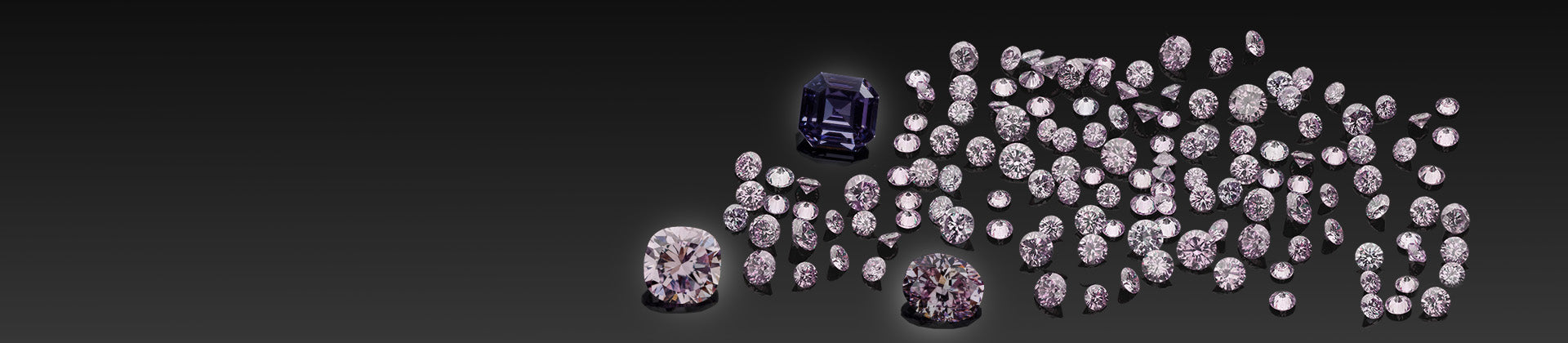 Natural Color Purple Diamonds