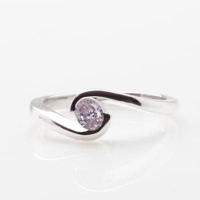 Purple Oval Tension Ring