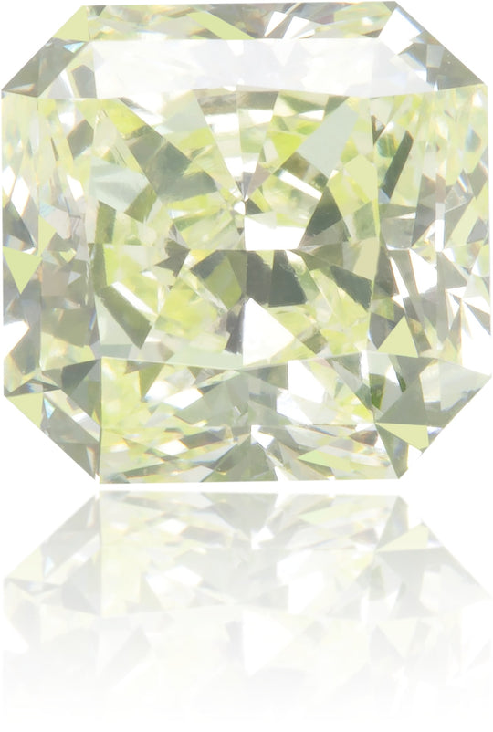 Natural Green Diamond Square 1.18 ct Polished