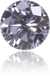 Natural Purple Diamond Round 0.10 ct Polished