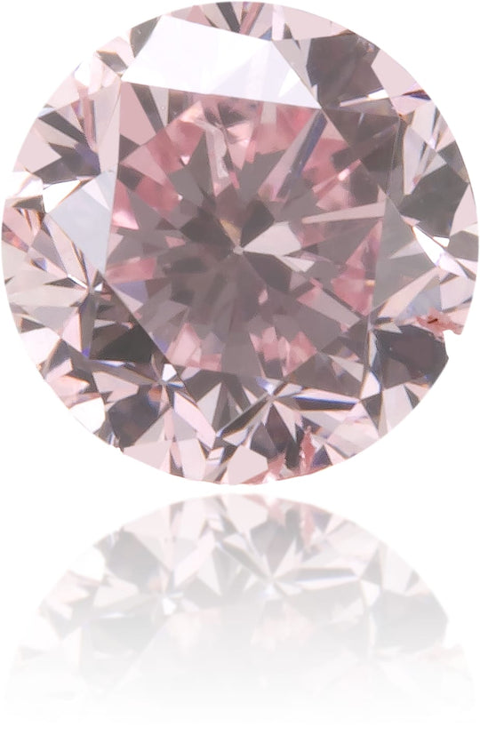 Natural Pink Diamond Round 0.43 ct Polished