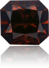 Natural Brown Diamond Rectangle 0.63 ct Polished