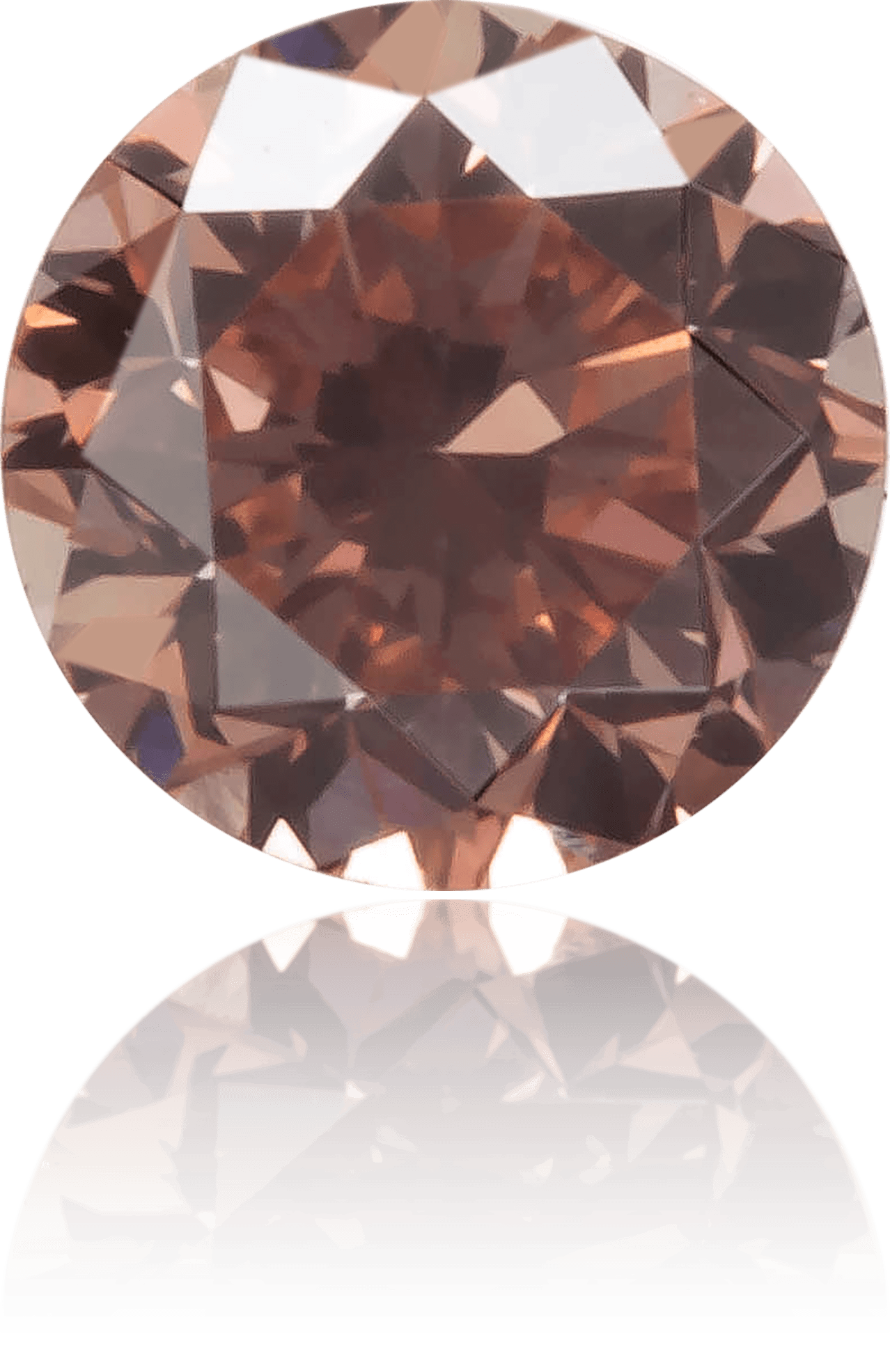 Natural Pink Diamond Round 0.20 ct Polished