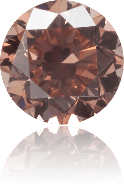 Natural Pink Diamond Round 0.20 ct Polished