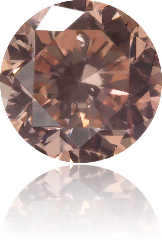 Natural Pink Diamond Round 0.16 ct Polished