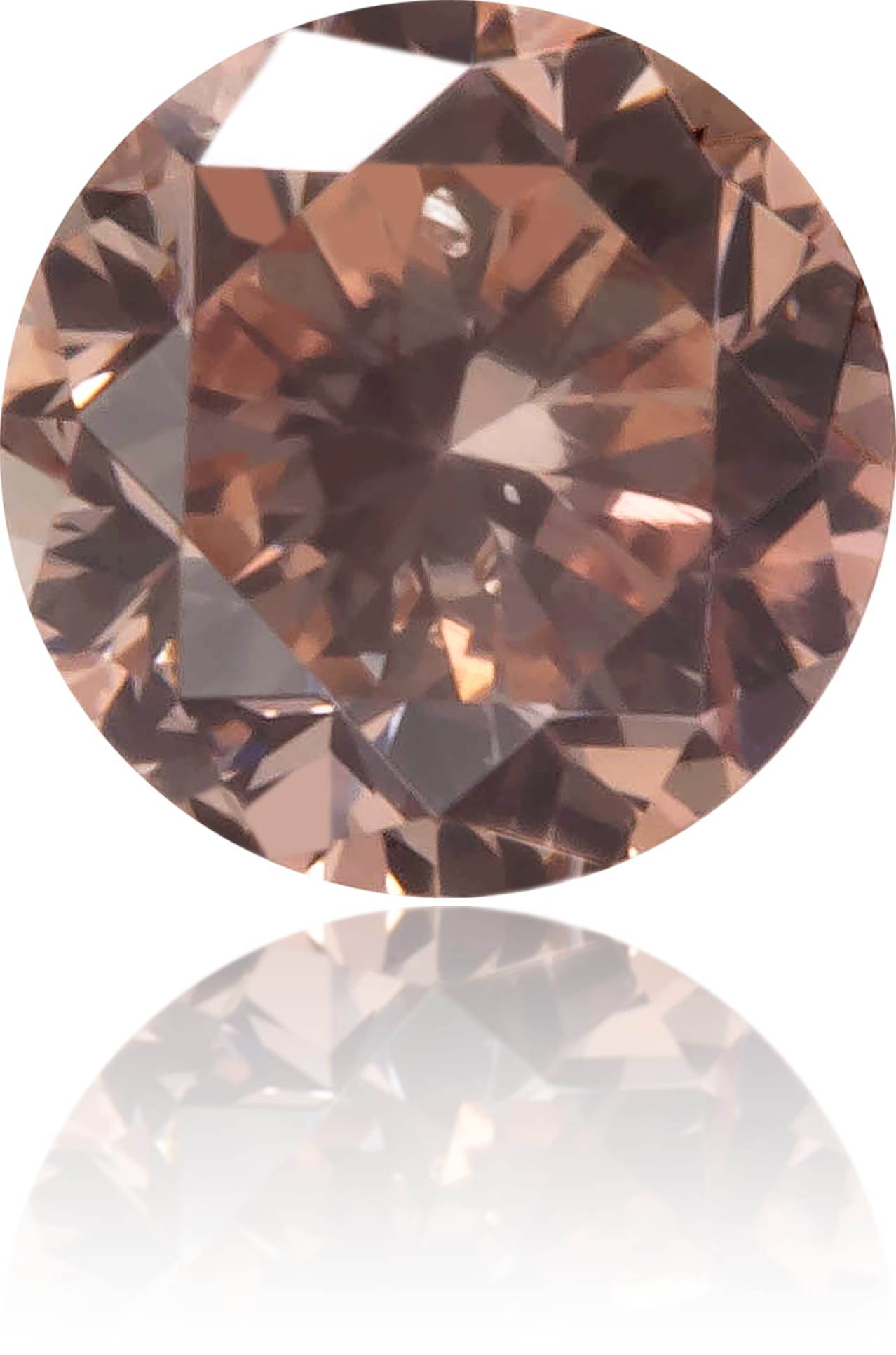 Natural Pink Diamond Round 0.16 ct Polished