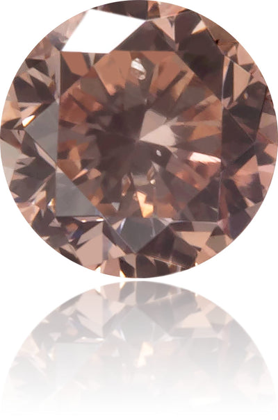 Natural Pink Diamond Round 0.16 ct Polished