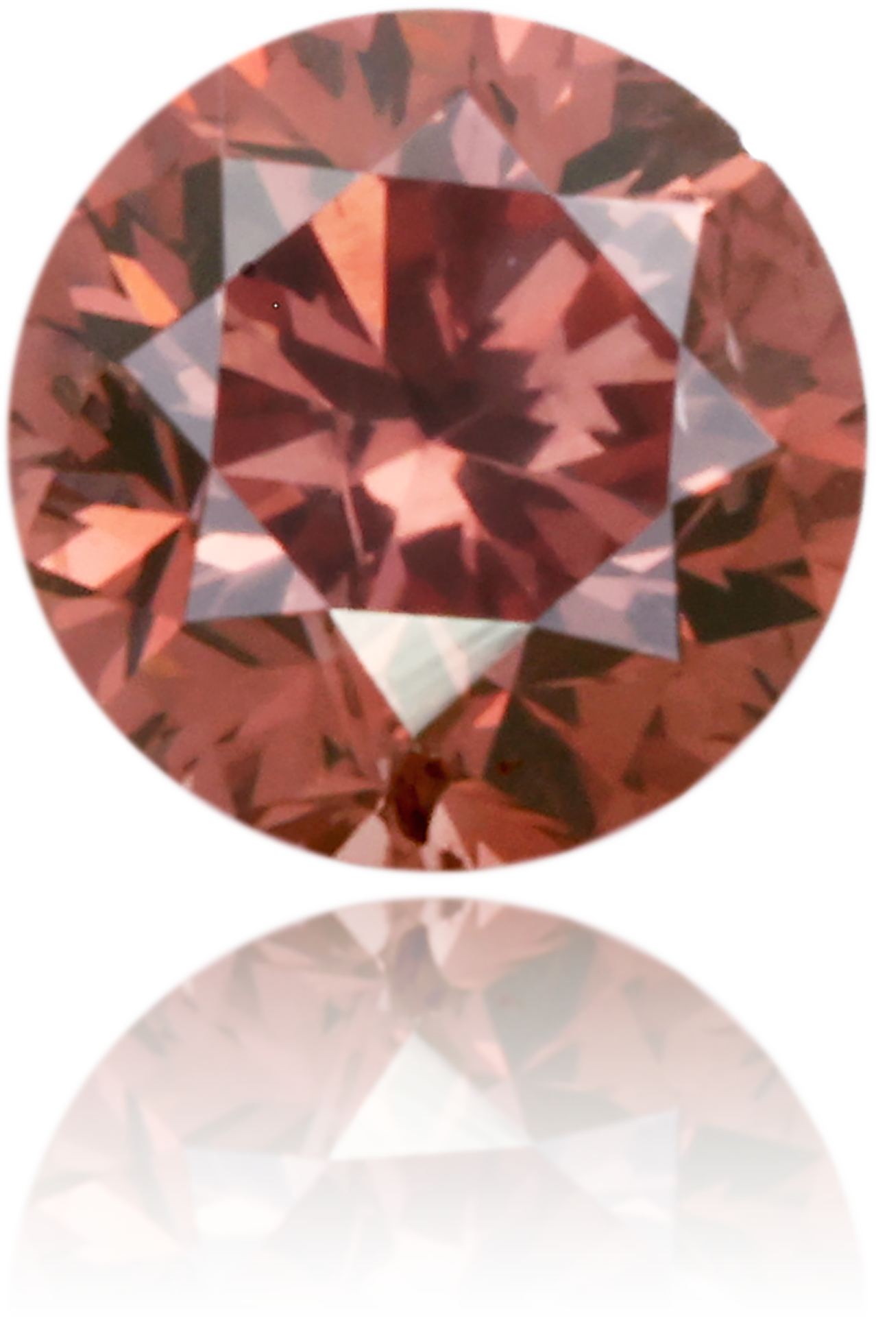 Natural Pink Diamond Round 0.17 ct Polished