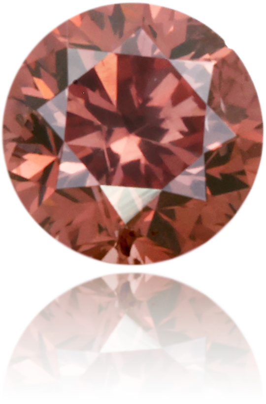 Natural Pink Diamond Round 0.17 ct Polished