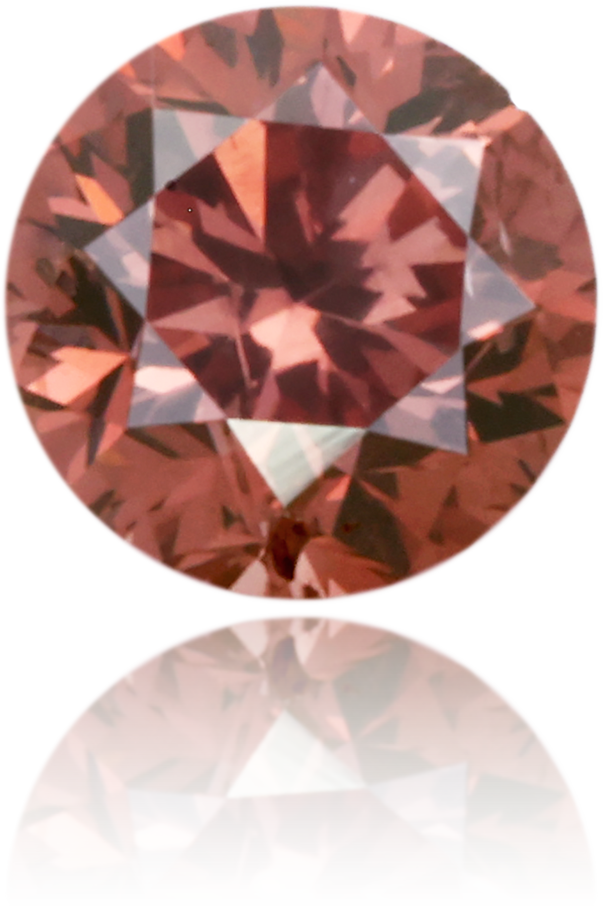 Natural Pink Diamond Round 0.17 ct Polished