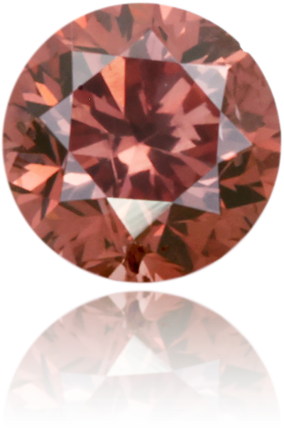 Natural Pink Diamond Round 0.17 ct Polished