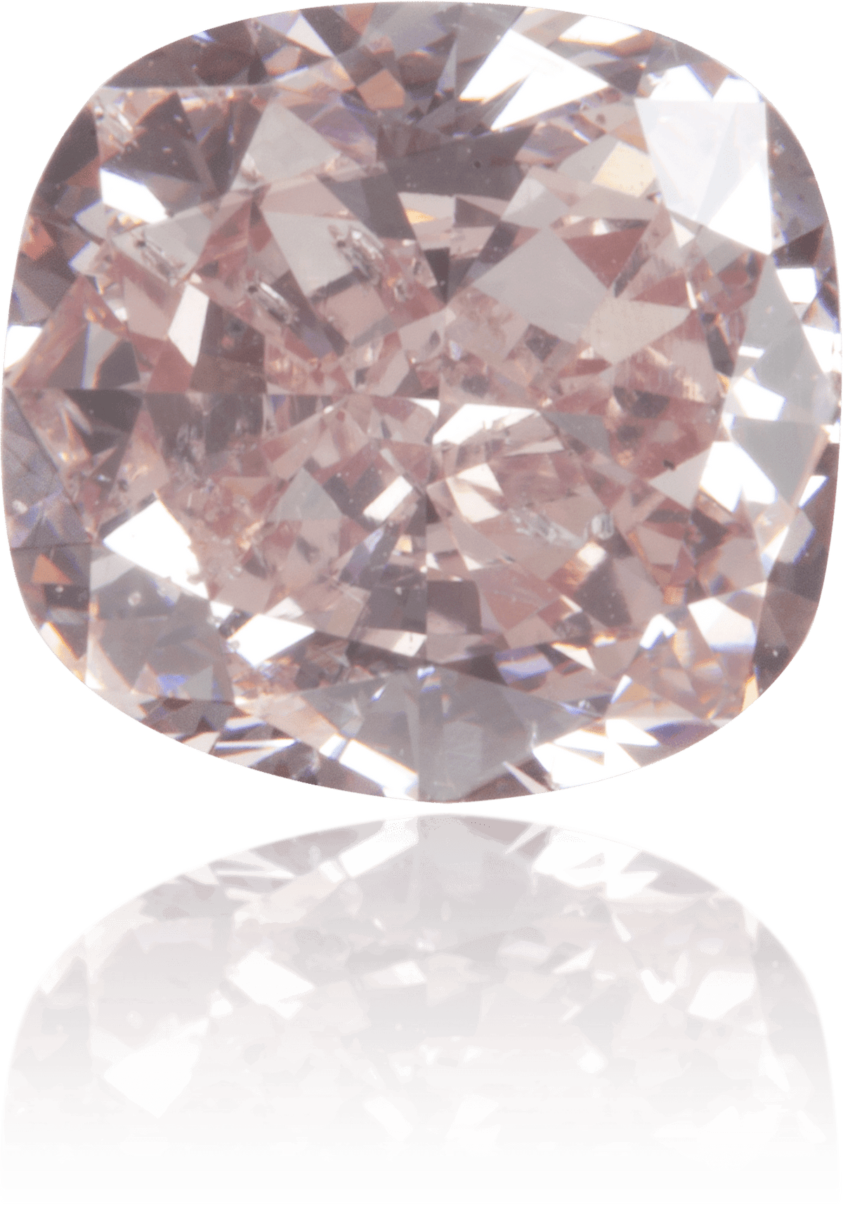 Natural Pink Diamond Cushion 1.16 ct Polished