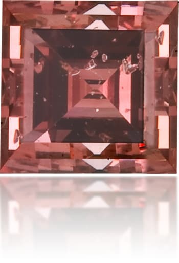 Natural Pink Diamond Rectangle 0.27 ct Polished