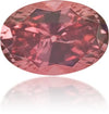 Natural Pink Diamond Oval 0.31 ct Polished