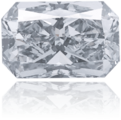 Natural Blue Diamond Rectangle 0.44 ct Polished