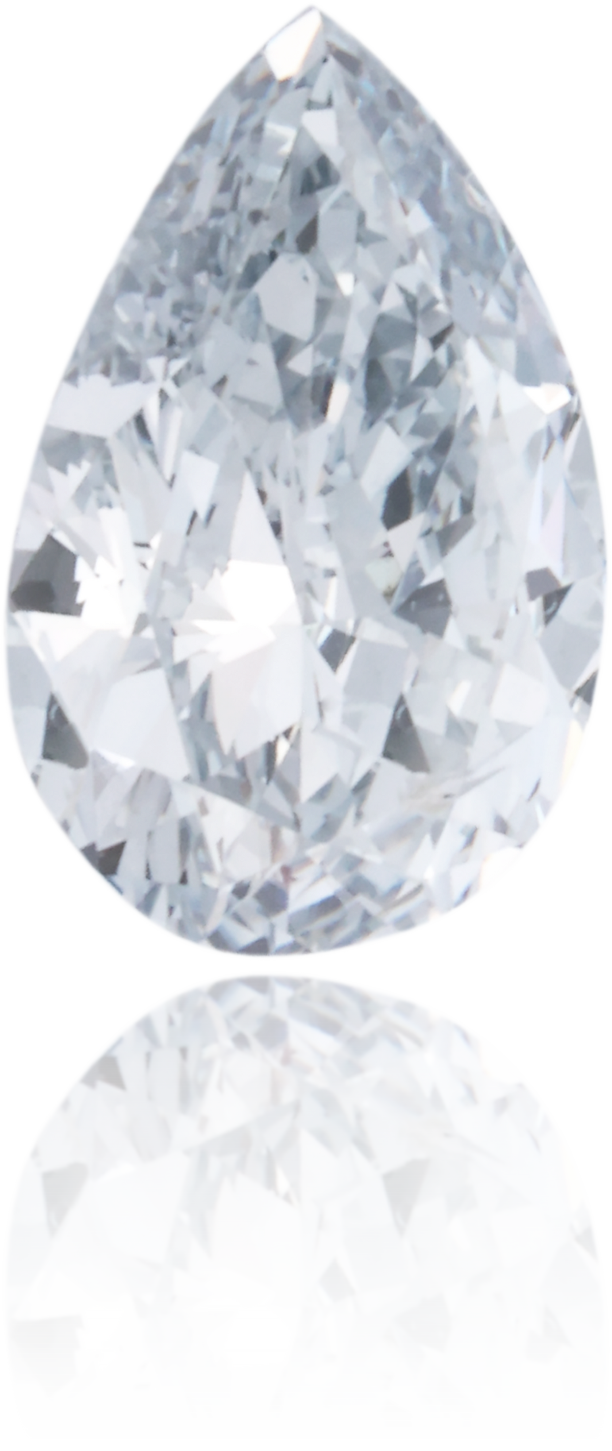 Natural Blue Diamond Pear Shape 0.50 ct Polished