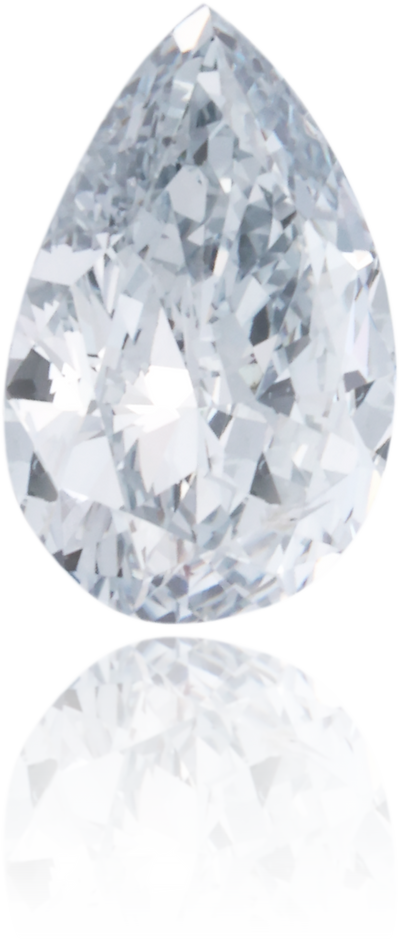 Natural Blue Diamond Pear Shape 0.50 ct Polished