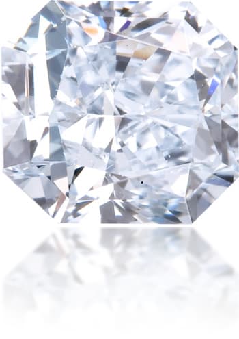 Natural Blue Diamond Square 0.50 ct Polished