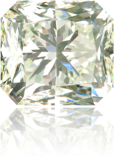 Natural Green Diamond Rectangle 0.87 ct Polished