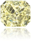 Natural Yellow Diamond Square 0.96 ct Polished