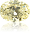 Natural Yellow Diamond Oval 1.00 ct Polished