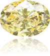 Natural Yellow Diamond Oval 1.00 ct Polished