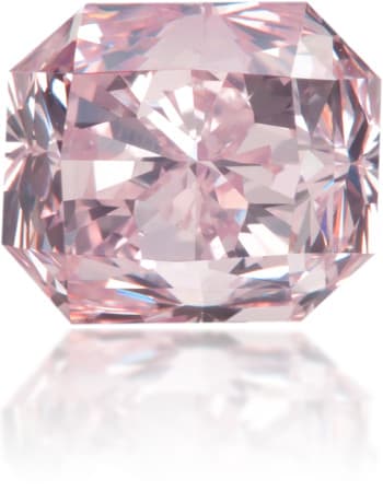 Natural Purple Diamond Rectangle 1.00 ct Polished