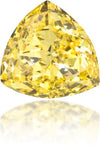 Natural Yellow Diamond Triangle 1.01 ct Polished