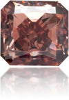 Natural Pink Diamond Rectangle 1.01 ct Polished