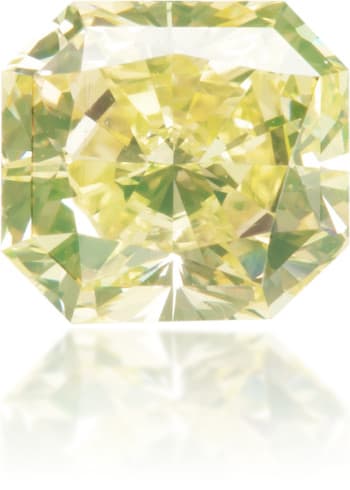 Natural Green Diamond Square 1.02 ct Polished