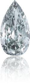 Natural Blue Diamond Pear Shape 1.03 ct Polished