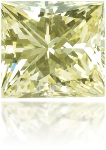 Natural Yellow Diamond Square 1.04 ct Polished