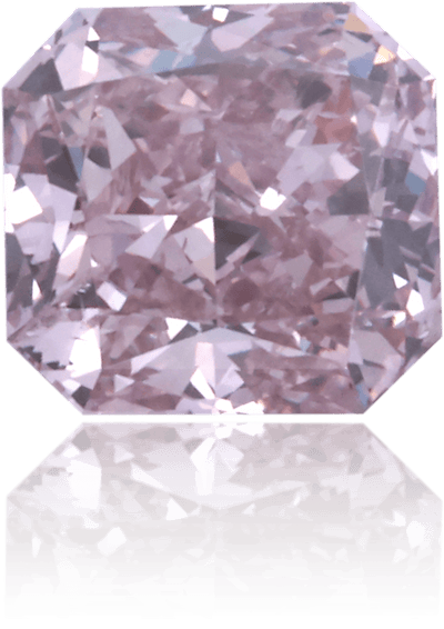 Natural Pink Diamond Square 1.03 ct Polished