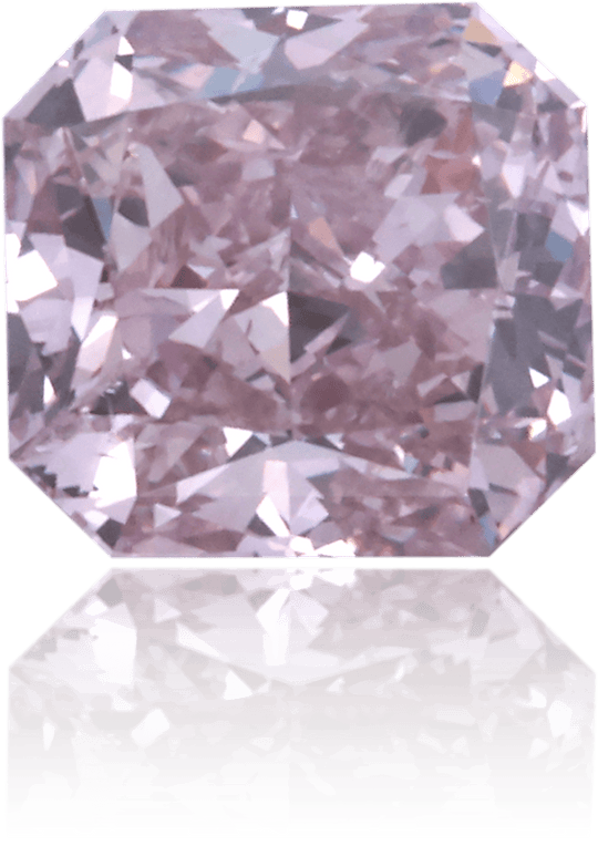 Natural Pink Diamond Square 1.03 ct Polished