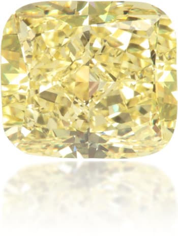 Natural Yellow Diamond Square 1.13 ct Polished