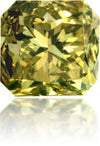 Natural Green Diamond Square 1.13 ct Polished