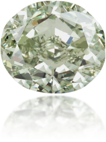 Natural Green Diamond Oval 1.15 ct Polished