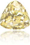 Natural Yellow Diamond Triangle 1.16 ct Polished